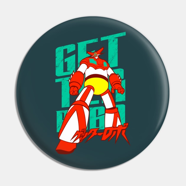 097 Shin Getter Robo Pin by Yexart