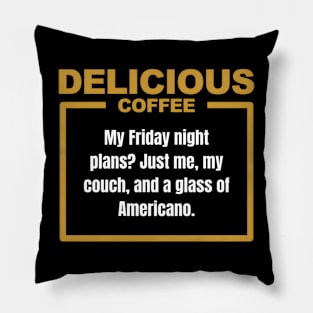 Coffee Friday Pillow