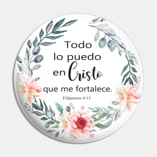 TODO LO PUEDO EN CRISTO QUE ME FORTALECE Pin