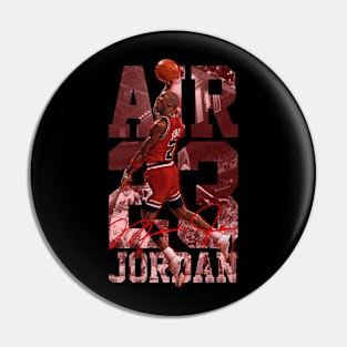 Michael Jordan 23 Slam Style 2024 Pin