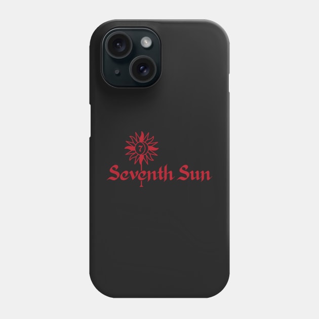 Seventh Sun Logo Phone Case by BethsdaleArt