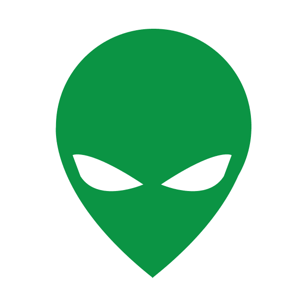 Green Alien by Wickedcartoons