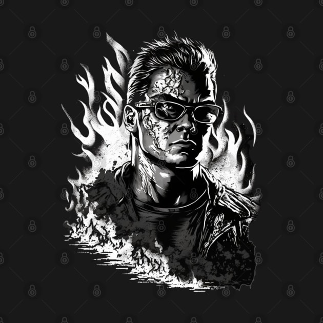 Johnny Cage Mortal Kombat - Original Artwork by Labidabop