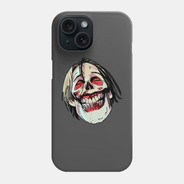 Zombie  Smile Phone Case by Toss4Pon