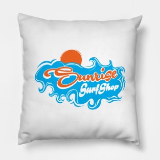 Sunrise Surf Shop, Gualala California Pillow