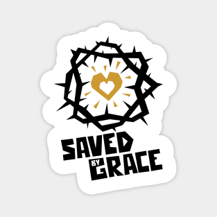 Saved by Grace Magnet