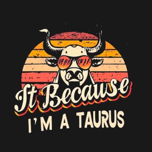 Taurus Zodiac Serendipity: Sunset Horoscope Magic T-Shirt