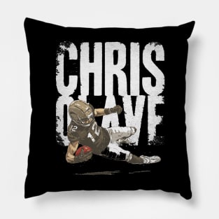 Chris Olave New Orleans TD Catch Bold Pillow