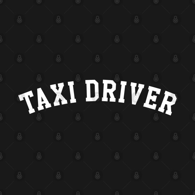 Taxi Driver by KC Happy Shop