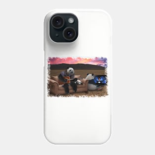 Panda Song Phone Case