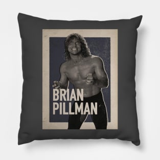 Brian Pillman Vintage Pillow