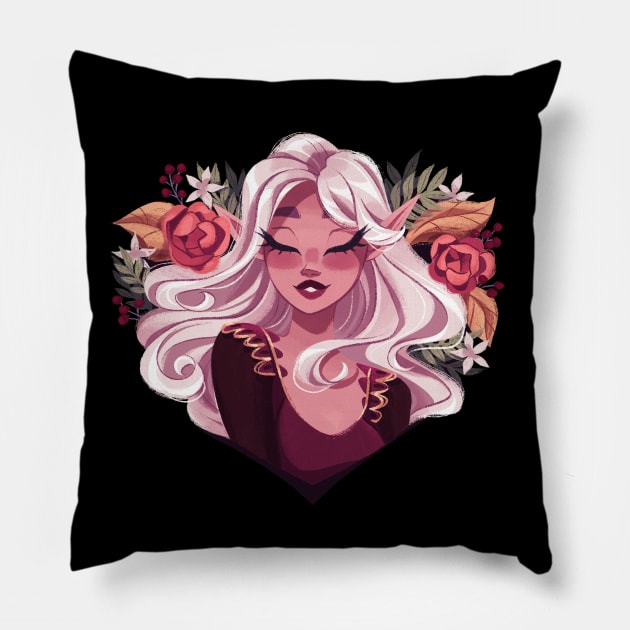 Xmas Elf Pillow by madiearts