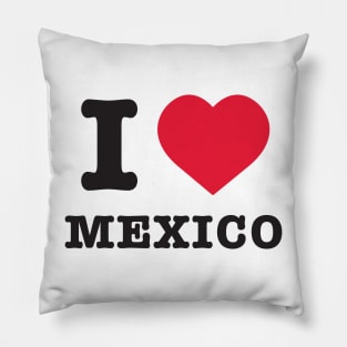 I Love Mexico Pillow