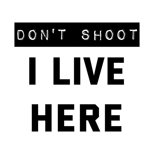 Disover DON'T SHOOT - Blm - T-Shirt