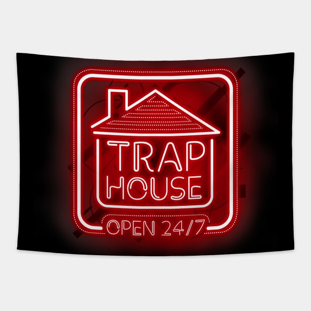 Trap house tapestry 2025