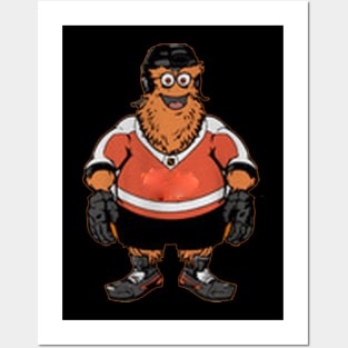 Philadelphia Flyers Mascot Gritty Art Print for Sale by jhco