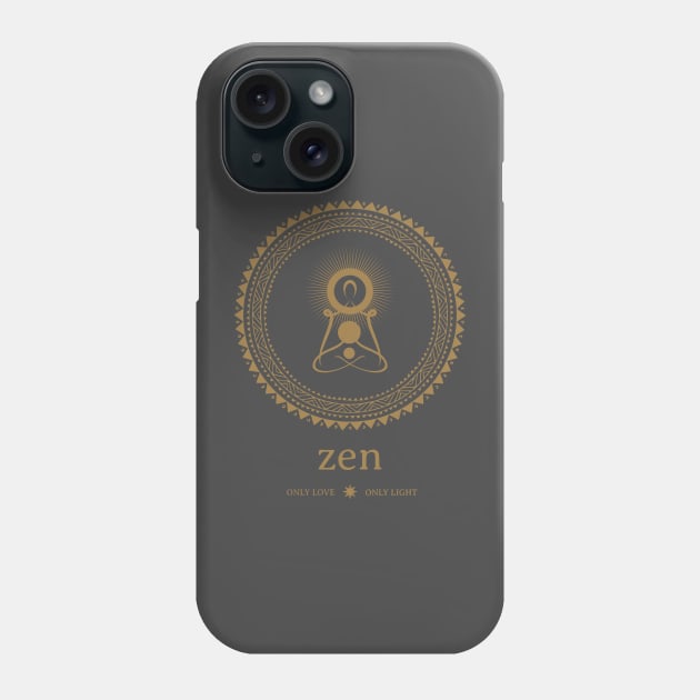 Zen Phone Case by OptiVibe Wear