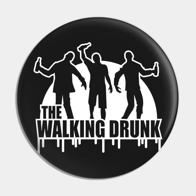 The walking drunk Pin by Cheesybee