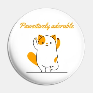 Pawsitively adorable Pin