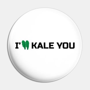 Kale t-shirt - british cabbage - funny veggie - i'll kale you Pin