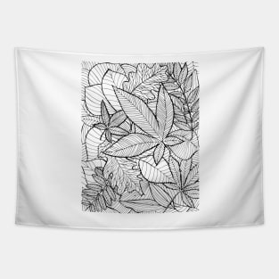 Fallen leaves Tapestry