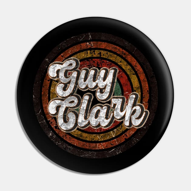 Guy Clark - vintage design on top Pin by agusantypo