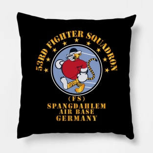 53rd Fighter Squadron - FS - Spangdahlem AB Germany Pillow