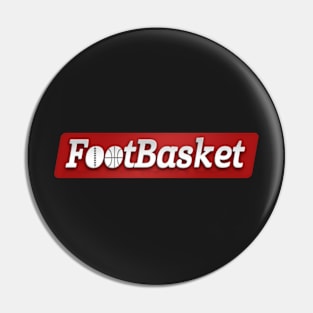 FootBasket Logo Pin