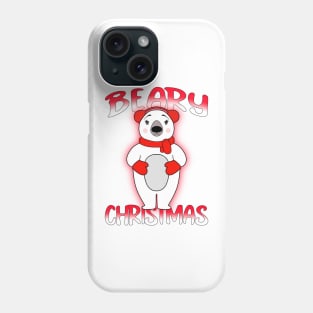 BEARY Polar Bear Christmas Phone Case