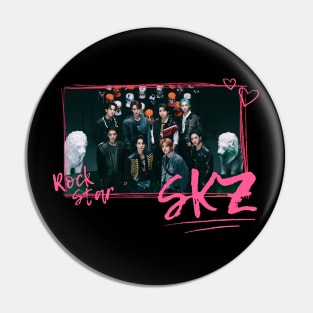 Stray Kids Rock Star Pin