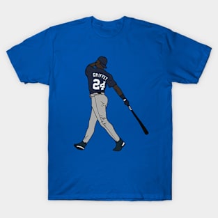 Ken Griffey Jr. Swing Sticker for Sale by RatTrapTees