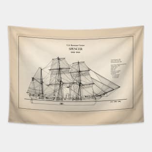 United States Revenue Cutter Spencer - SD Tapestry