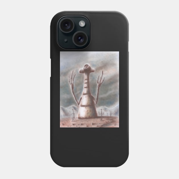 Segmented Giants Phone Case by EderArt