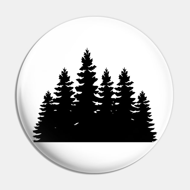 Pine Trees Pin by beaching