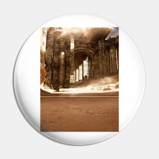 Sand Pillars Pin