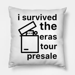 I Survived The Eras Tour Presale Pillow