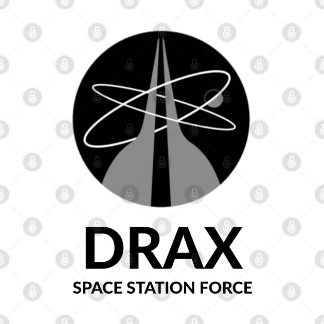 Drax Space Station Force - the logo of Hugo Drax Space Station Marine Forces by caseofstyle