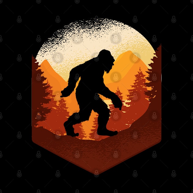 Funny Bigfoot and Sasquatch T Shirts by DHdesignerPublic