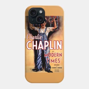 Classic Comedy Movie Poster - Modern Times Phone Case