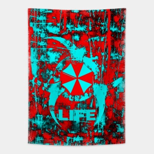 Life Resident Evil Biohazard p5 Tapestry