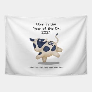 Born in the Year of the Ox 2021 Tapestry