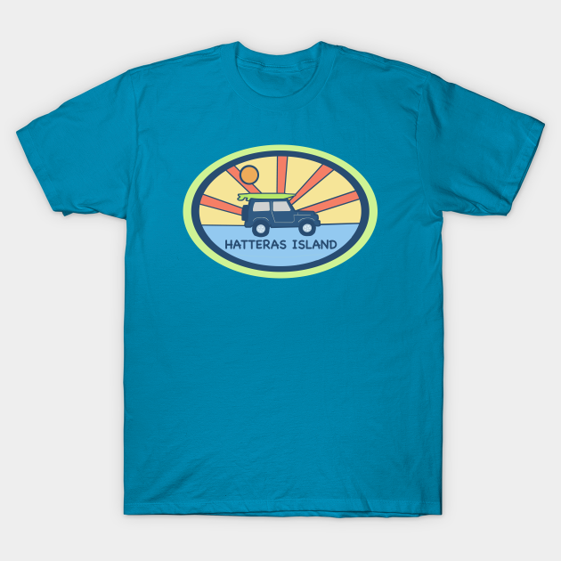 Discover Hatteras Island Beach Days - Hatteras Island - T-Shirt
