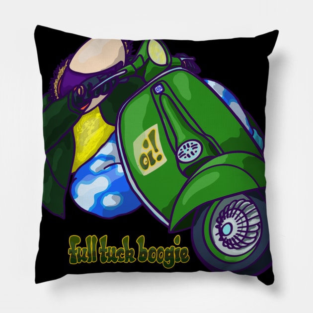 Slide on in! Pillow by FullTuckBoogie