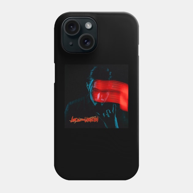 live from the unknown red neon light Phone Case by contribute