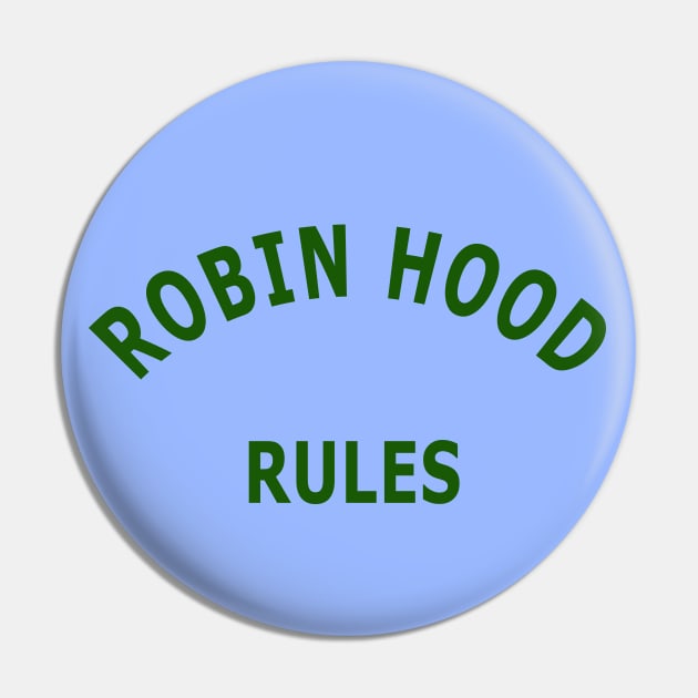 Robin Hood Rocks Pin by Lyvershop