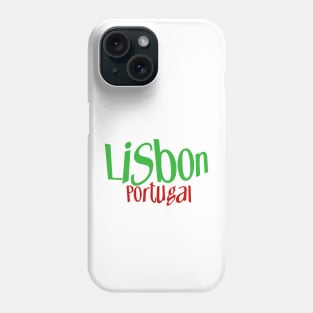 Lisbon Portugal Phone Case