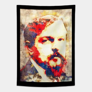 Claude Debussy Pop Art Tapestry