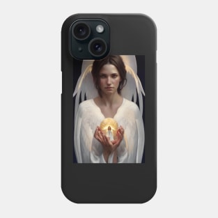 Beautiful Female Praying Angel Ethereal Fantasy Art Phone Case