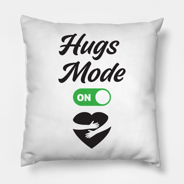 Hugs Mode is ON with Hugged Heart Pillow by merchcustom