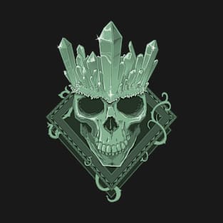 Crystal King - Emerald Skull T-Shirt